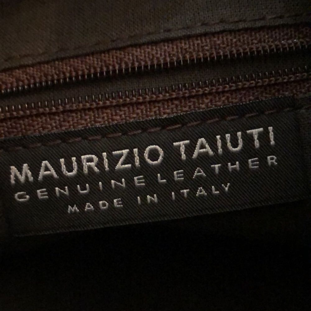Maurizio TAIUTI Made in Italy leather hobo handbag.black - Picture 4 of 9